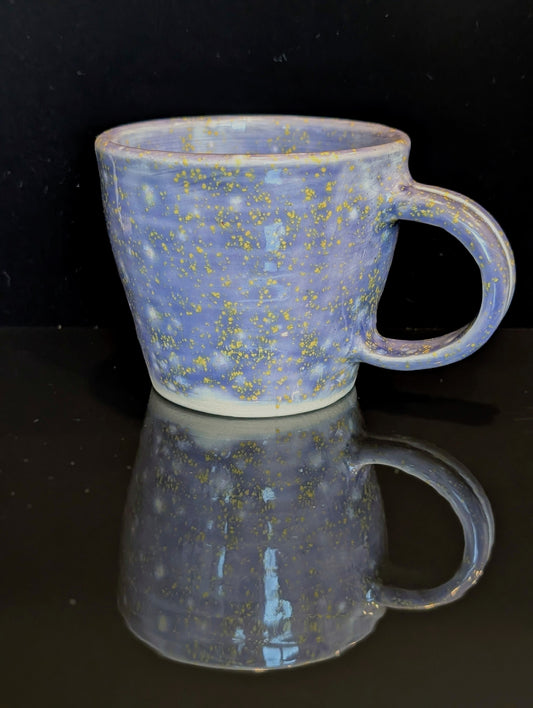 Purple patterned mug