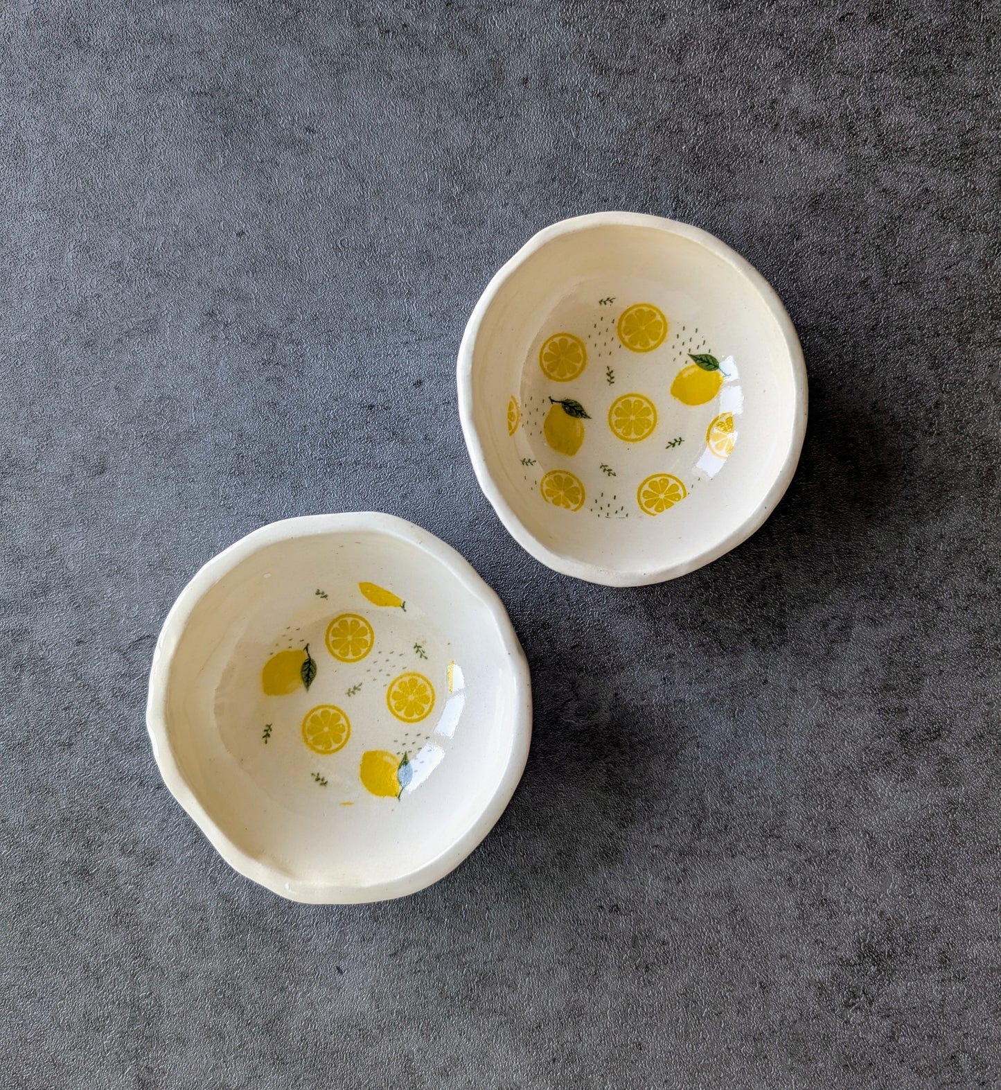 When Life Gives You Lemons - 5 small bowls